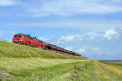 Der DB AutoZug SyltShuttle